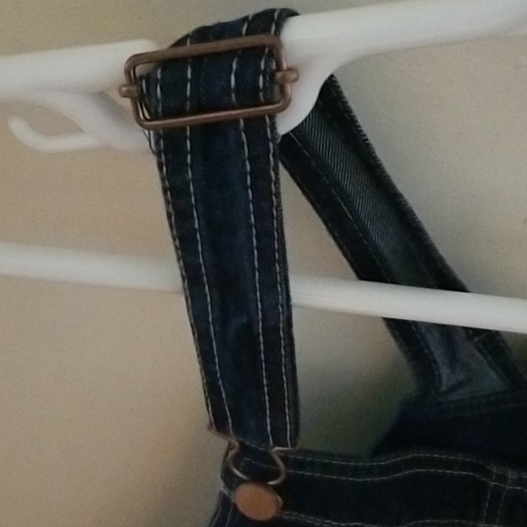 NOBO relaxed fit jean short overalls - Picture 3 of 6